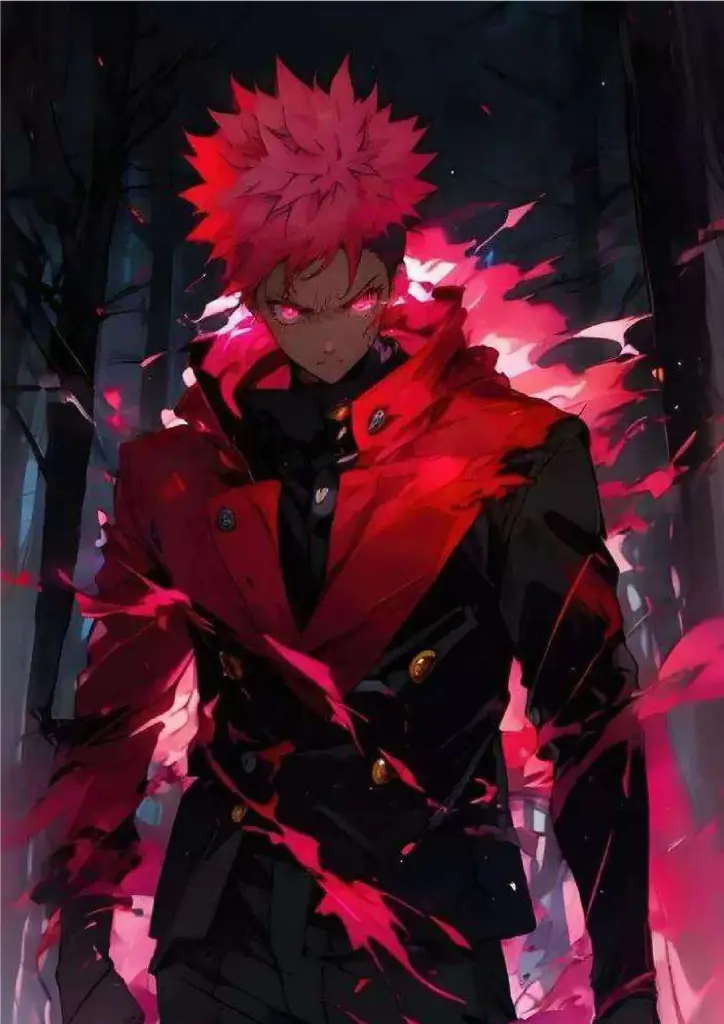 Yuji Itadori-The Curse Within A4 Size Metal Poster