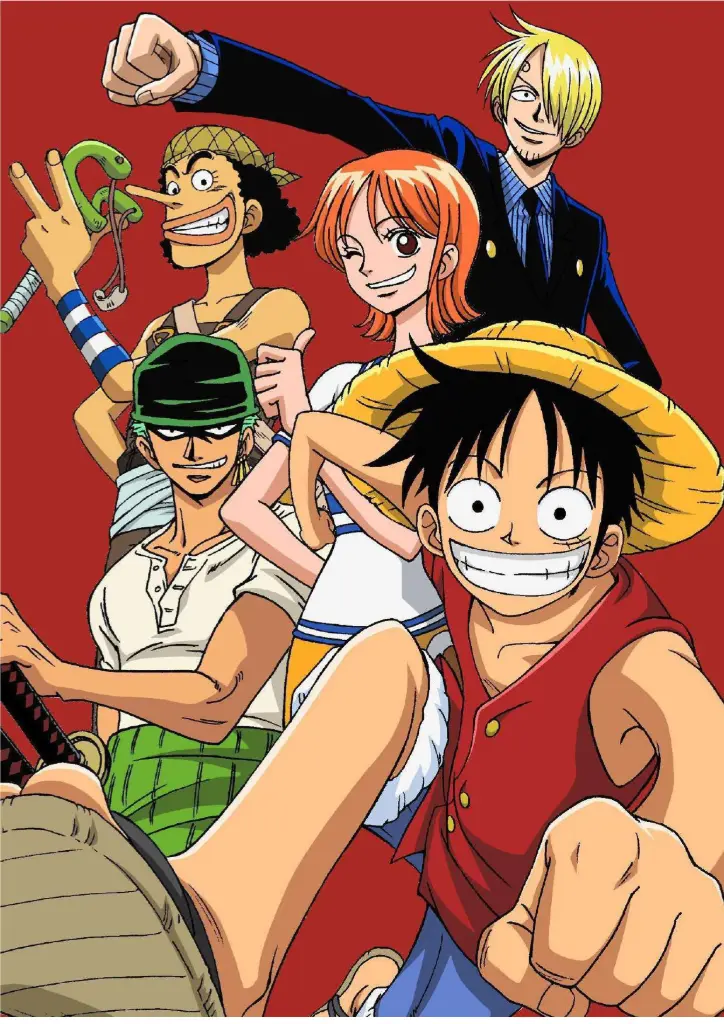 Setting Sail: The First Crew- One Piece A4 Size Metal Poster