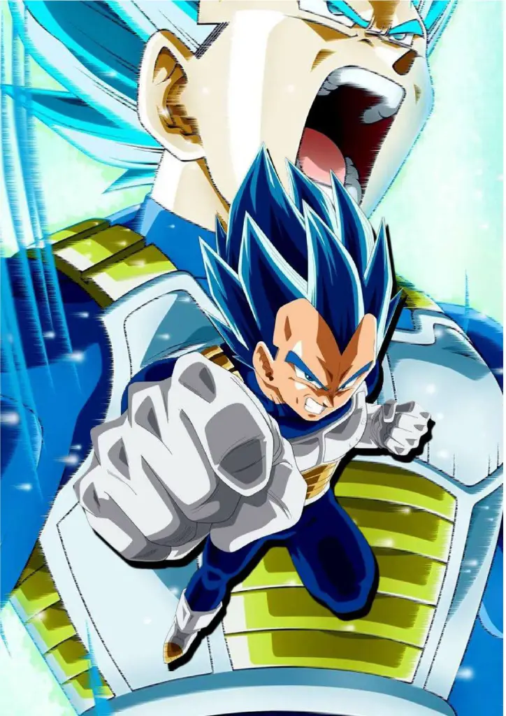 Vegeta-Blue Evolved: Saiyan Pride Unleashed