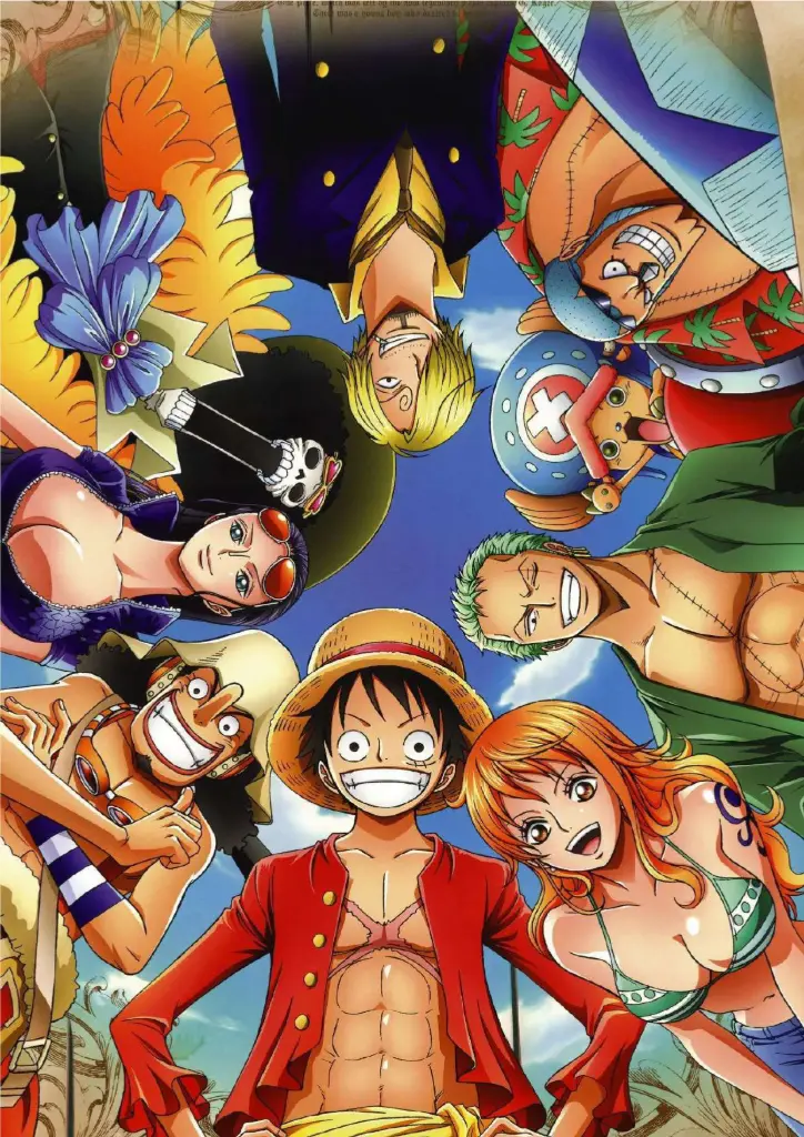Nakama: The Straw Hat Crew- One Piece A4 Size Metal Poster