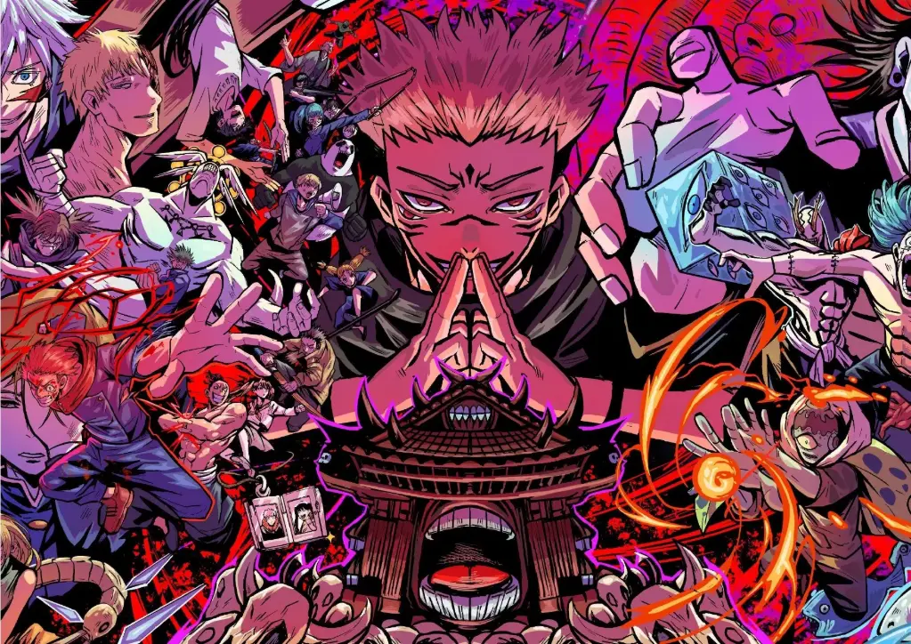 Ryomen Sukuna- Jujutsu Kaisen A4 Size Metal Poster