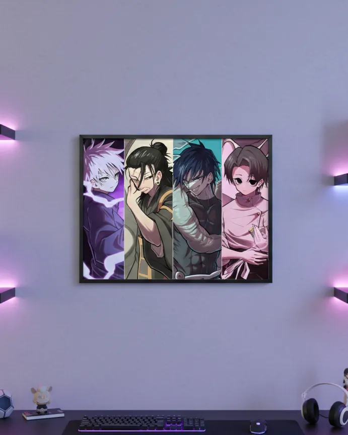 Jujutsu High Quartet: Bonds Eternal (A4 size)