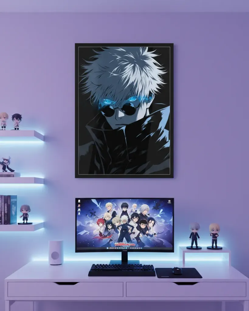 Satoru Gojo: Six Eyes Shades Confidence