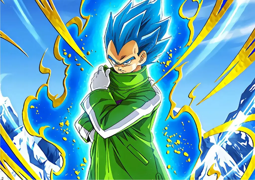 Vegeta: Beyond Limits A4 Size Metal Poster