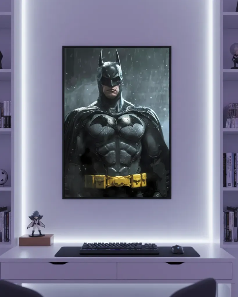 Batman: Storm-Battered Crusader (A4 size)