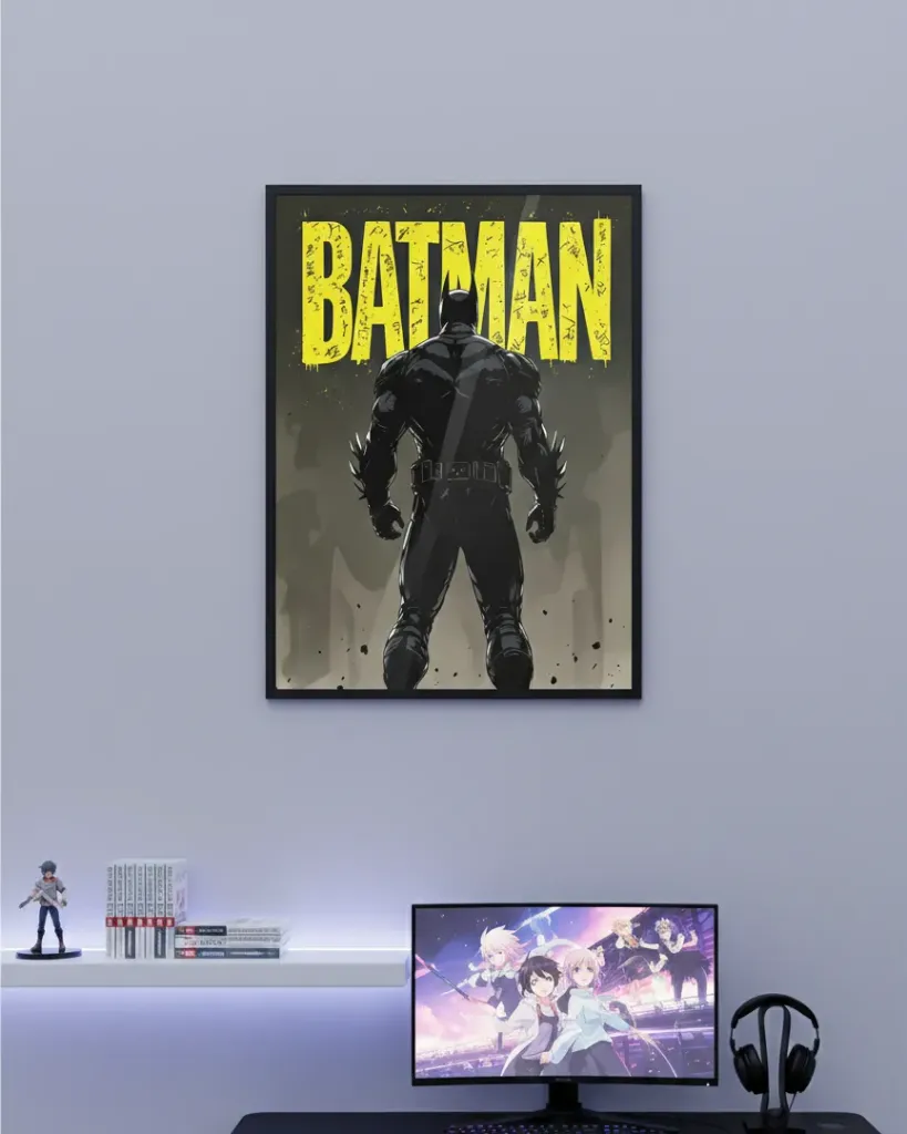 Batman: Silhouette Vengeance Rise (A4 size)