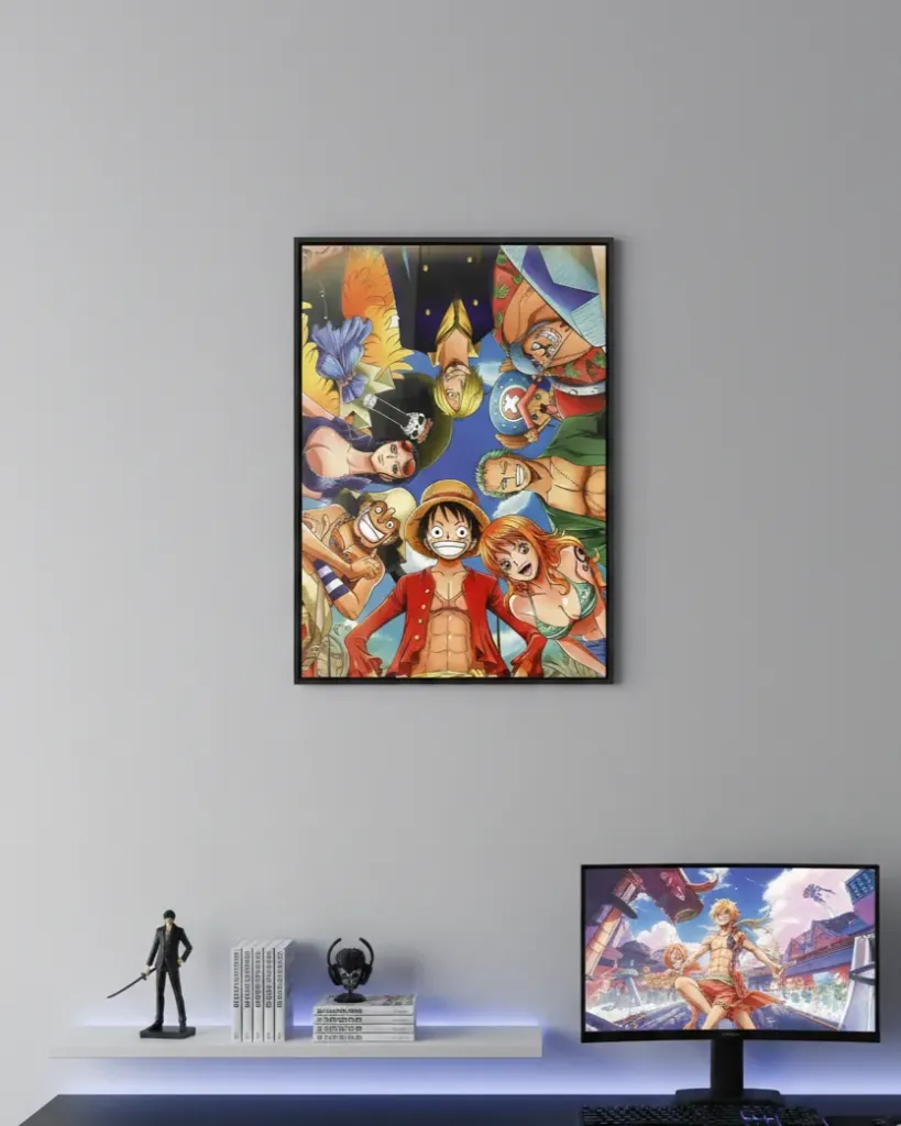 Bound by Brotherhood: The Straw Hat Crew (A4 size)