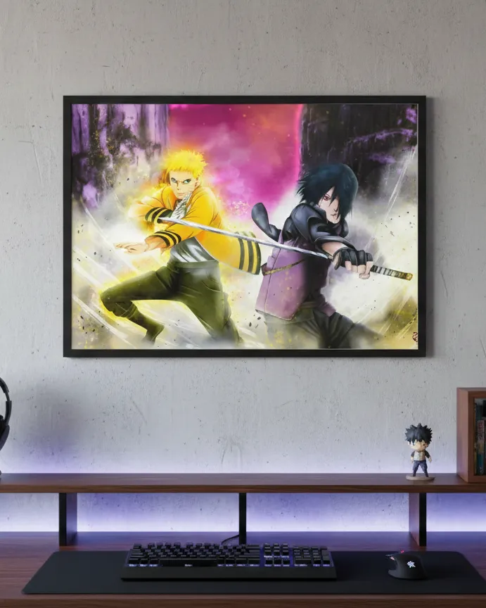 Eternal Rivals: The Seventh and The Shadow (A4 size)