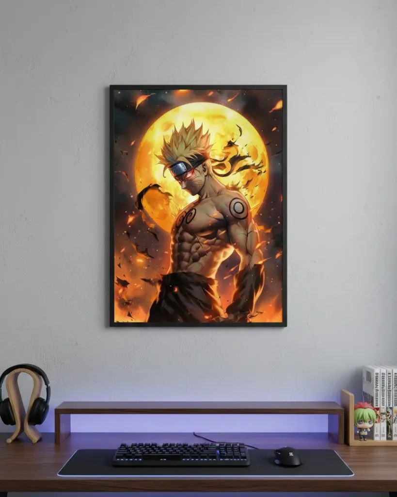 Sage of the Crimson Moon (A4 size)