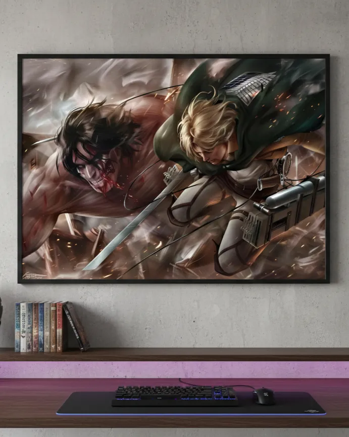 Clash of the Titans (A4 size)