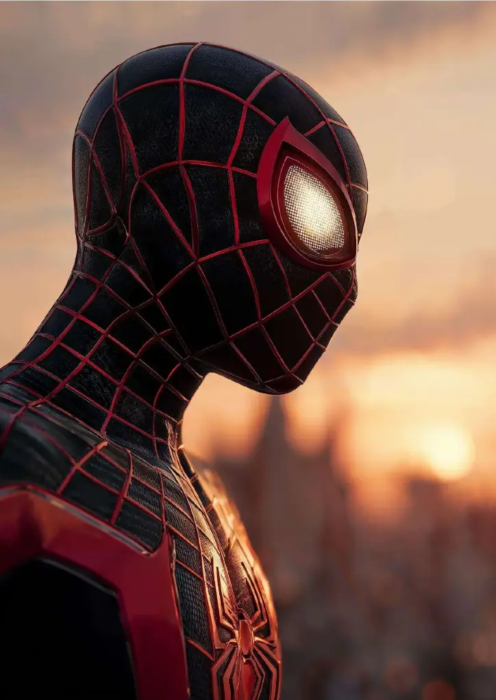 Spiderman-Beyond the Mask A4 Size Metal Poster