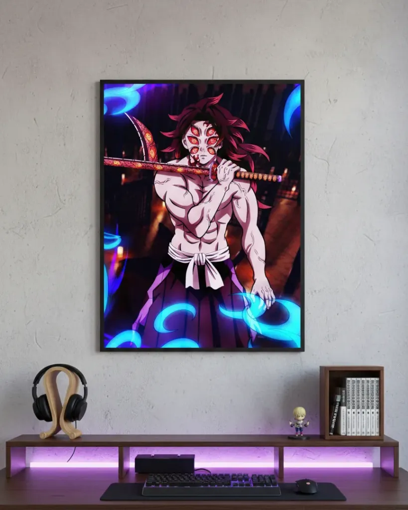Sanemi Shinazugawa: Emerald Tempest (A4 size)