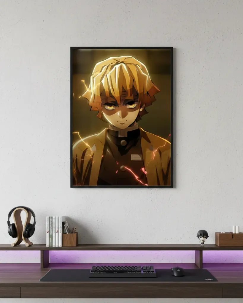 Shinobu Kocho: Poster Vault Elite: Violet Butterfly’s Poisonous Grace (A4 size)