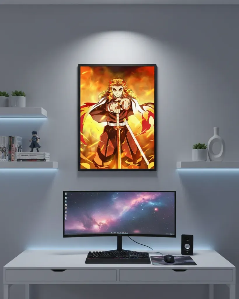 Flame Hashira: Rengoku’s Resolve (A4 size)