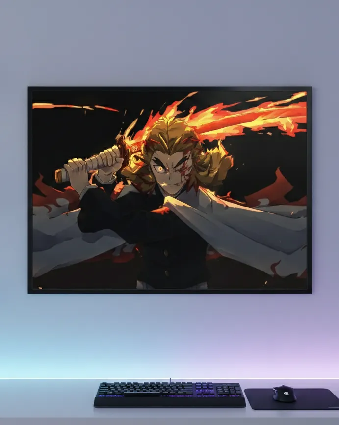 Flame of Unbreakable Will (A4 size)