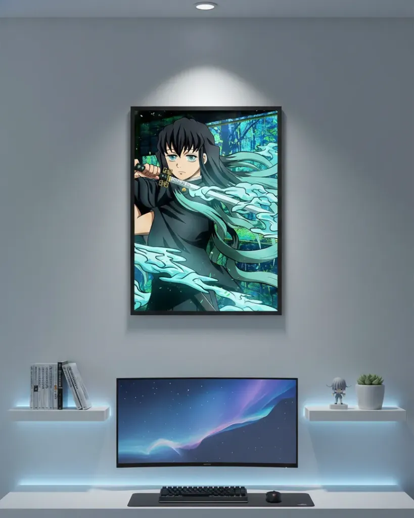 Demon Slayer Muichiro Tokito Mist Hashira Art Print (A4 size)
