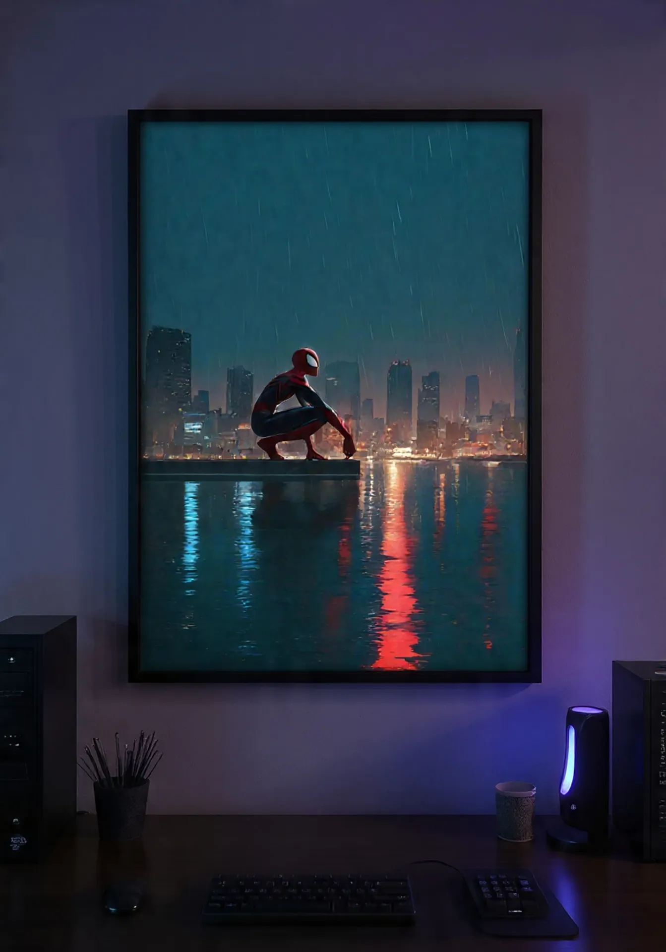 Miles Morales: Red & Ready (A4 size)