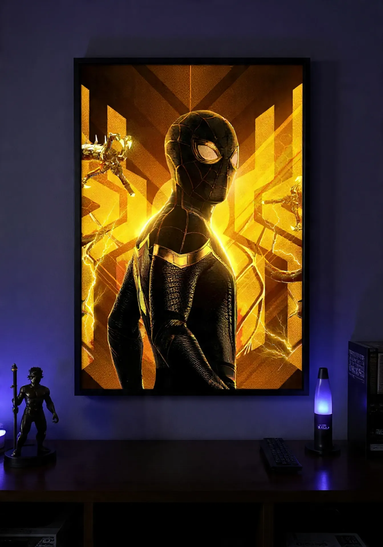 Spider-Man: Golden Grid (A4 size)