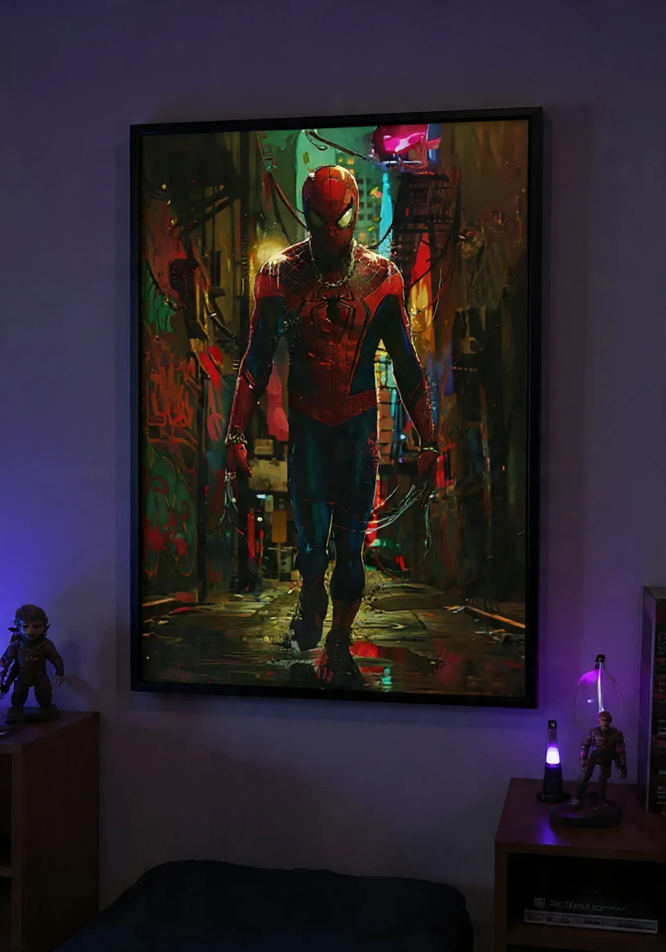 Street-Level Spider: Urban Web-Slinger (A4 size)