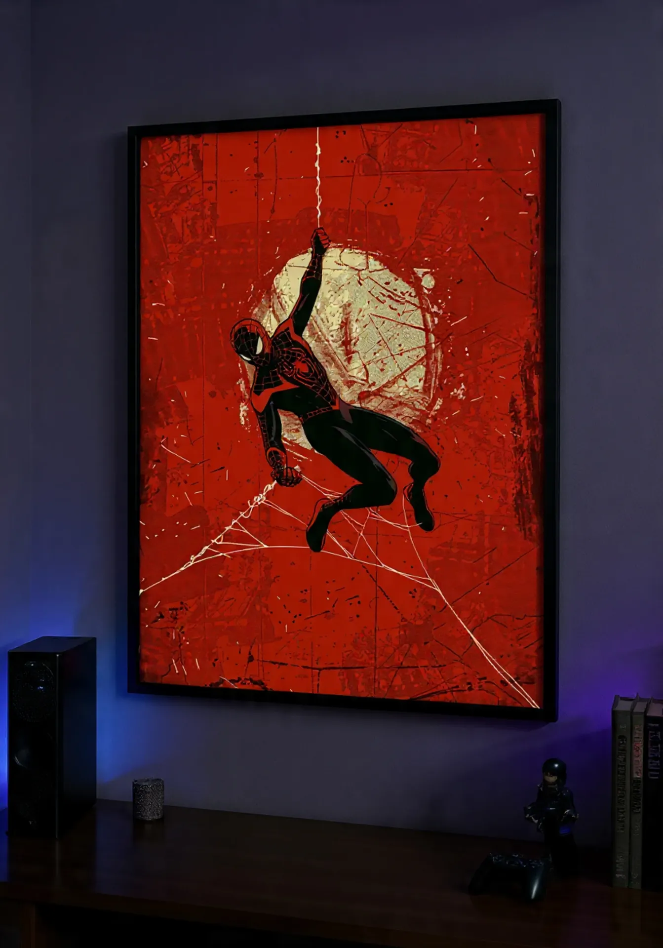 Miles Morales: Crimson Swing (A4 size)