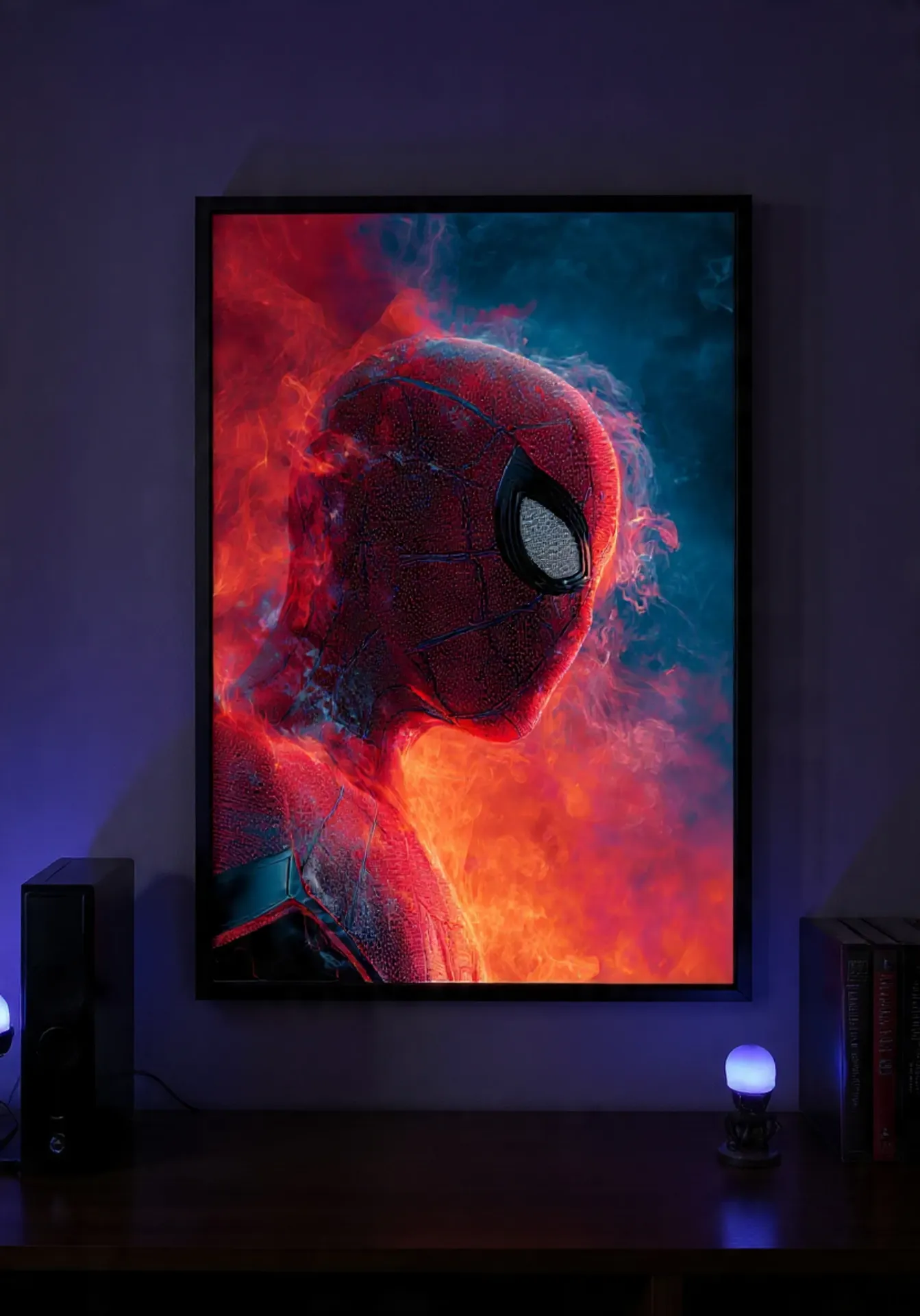Spider-Man: Fiery Visions (A4 size)