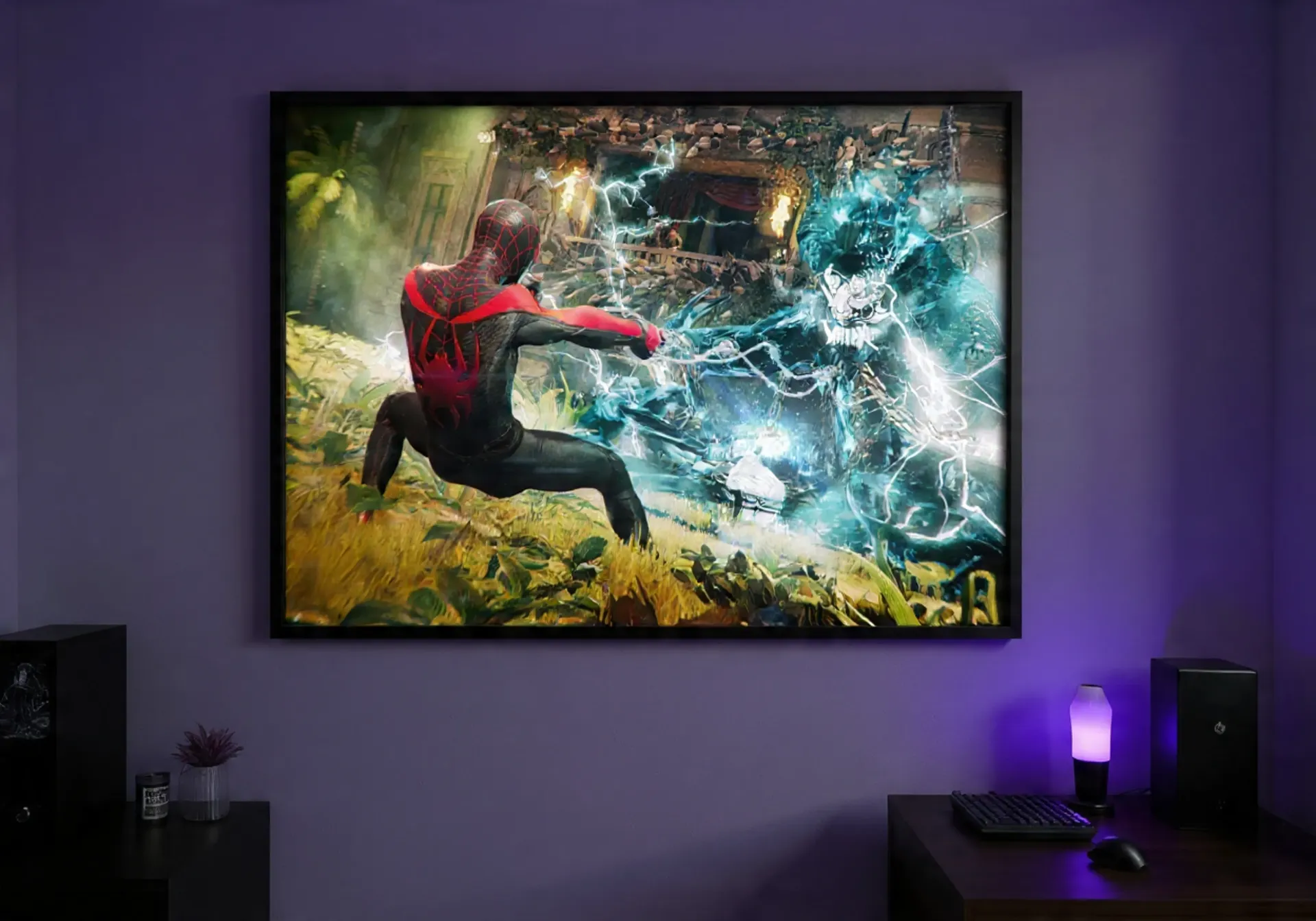 Miles Morales: Venom Blast Unleashed (A4 size)