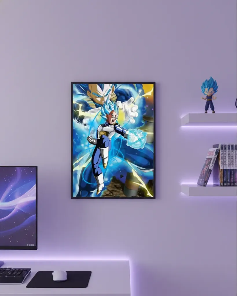 Vegeta Power Burst (A4 size)
