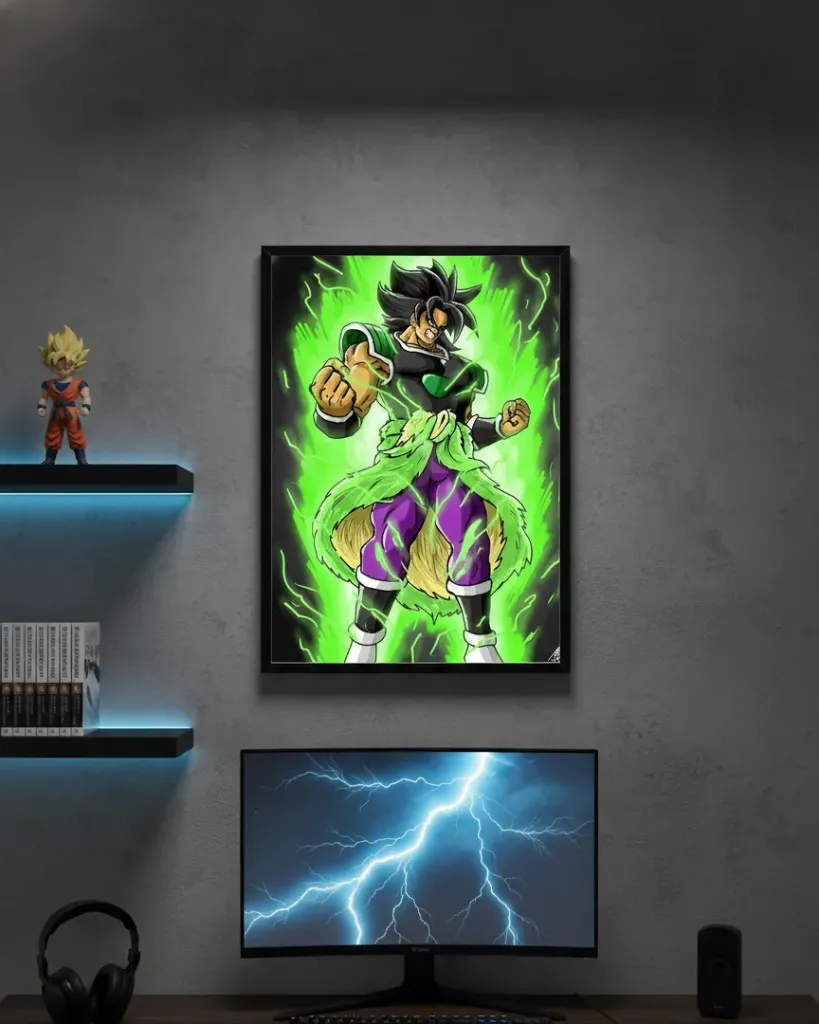 Legendary Super Saiyan Broly (A4 size)