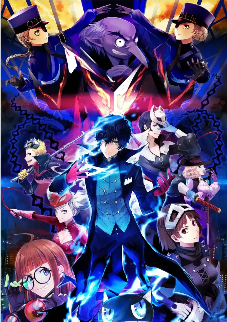 Persona 5 Phantom Thieves – A4 Size Metal Poster