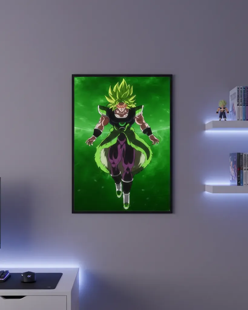 Broly Super Saiyan Power (A4 size)