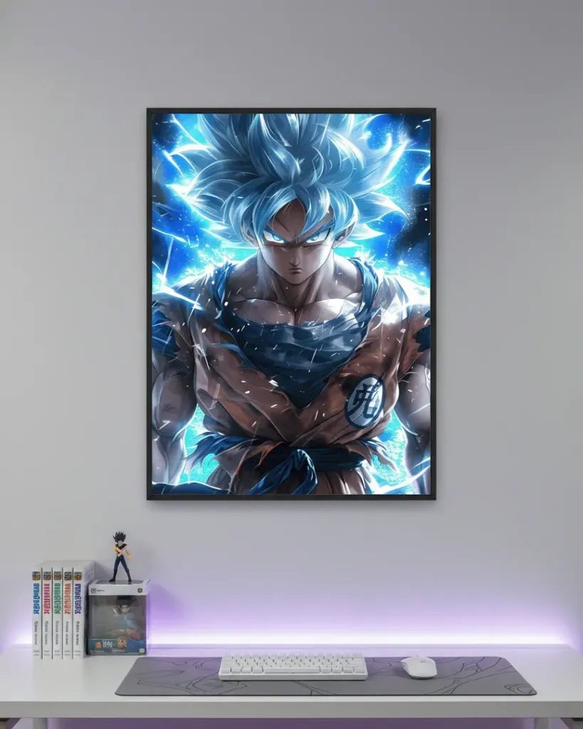 Goku Ultra Instinct Aura (A4 size)