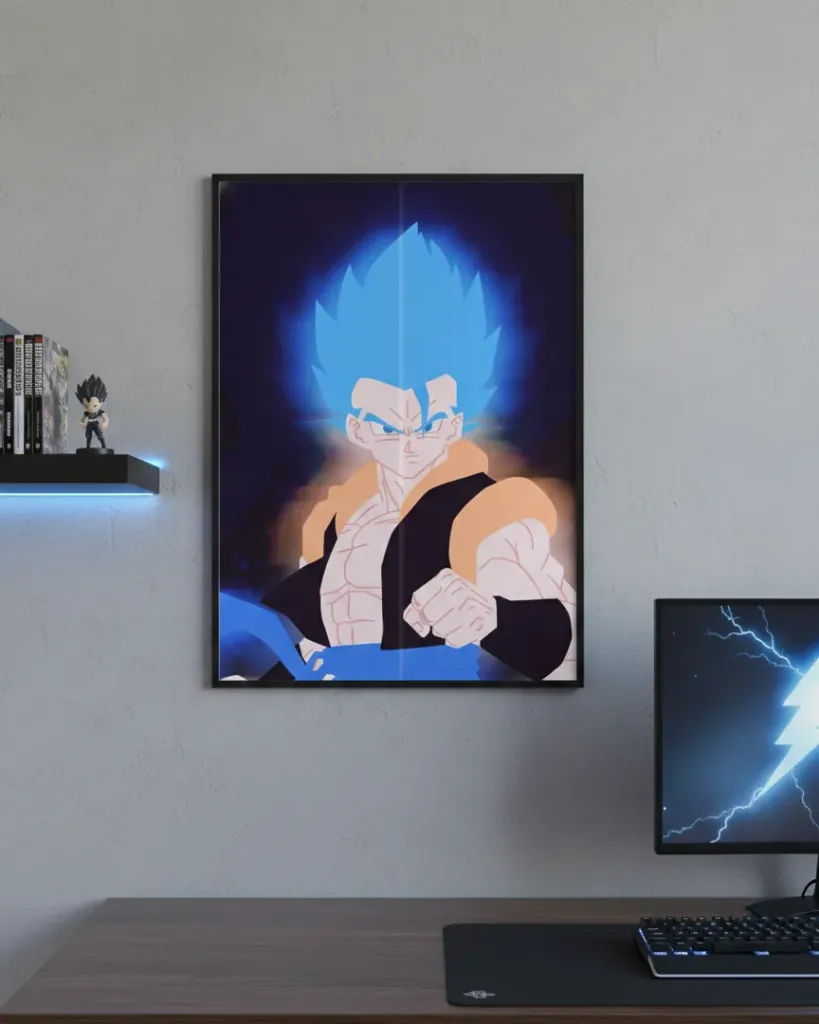Gogeta Super Saiyan Blue (A4 size)