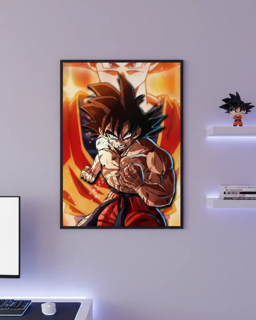 Goku Power Unleashed (A4 size)