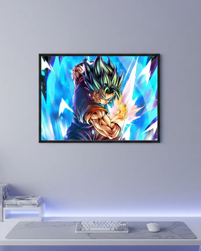 Super Saiyan Battle (A4 size)