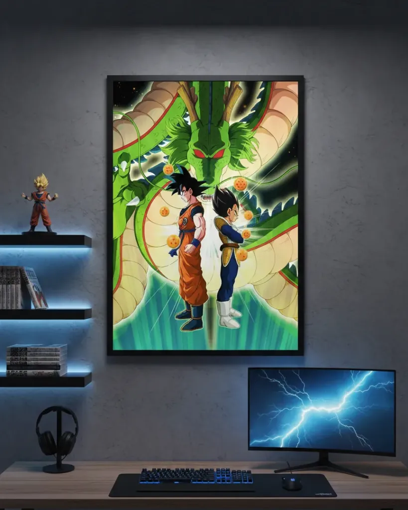 Goku Vegeta Shenron