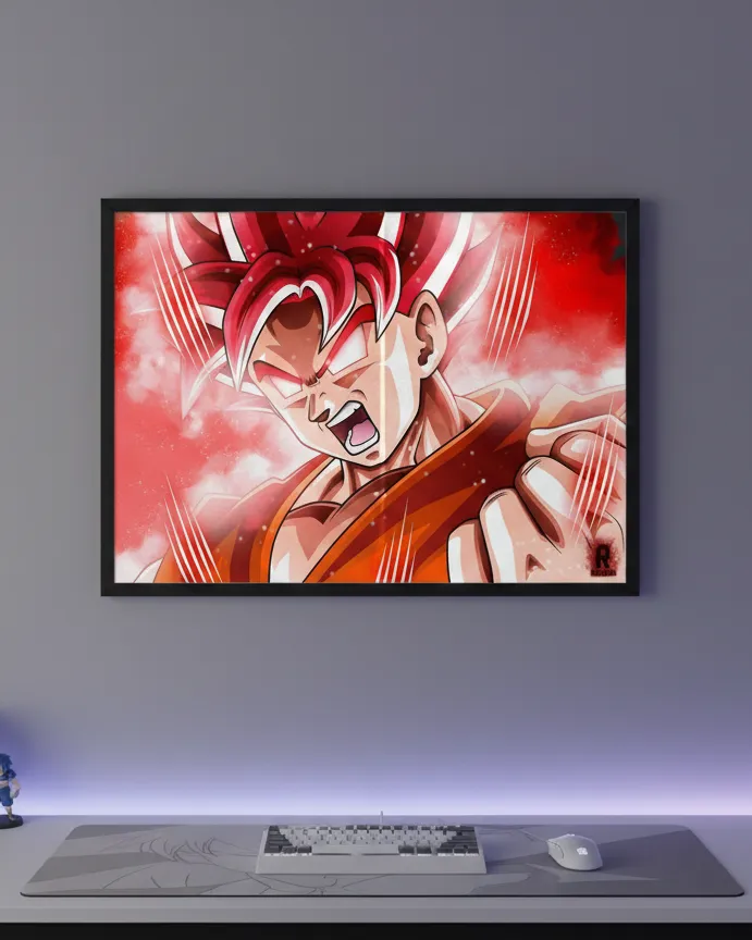 Goku Black Energy Burst (A4 size)