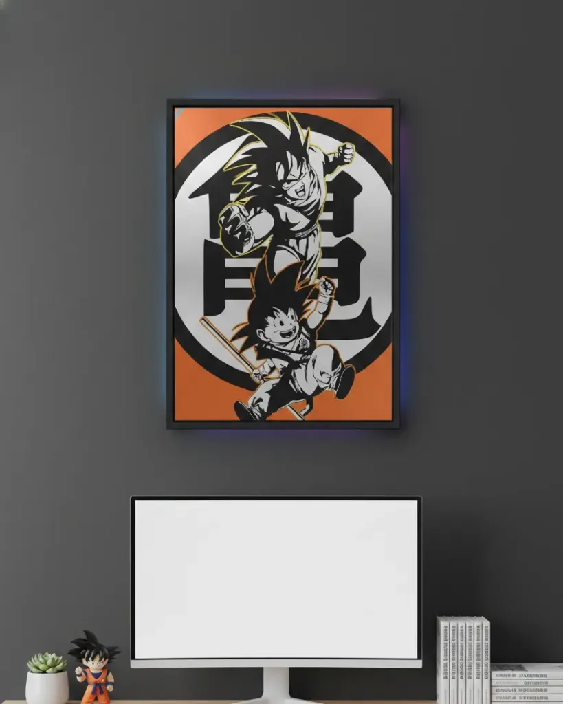 Goku Generations: Framed Legacy (A4 size)