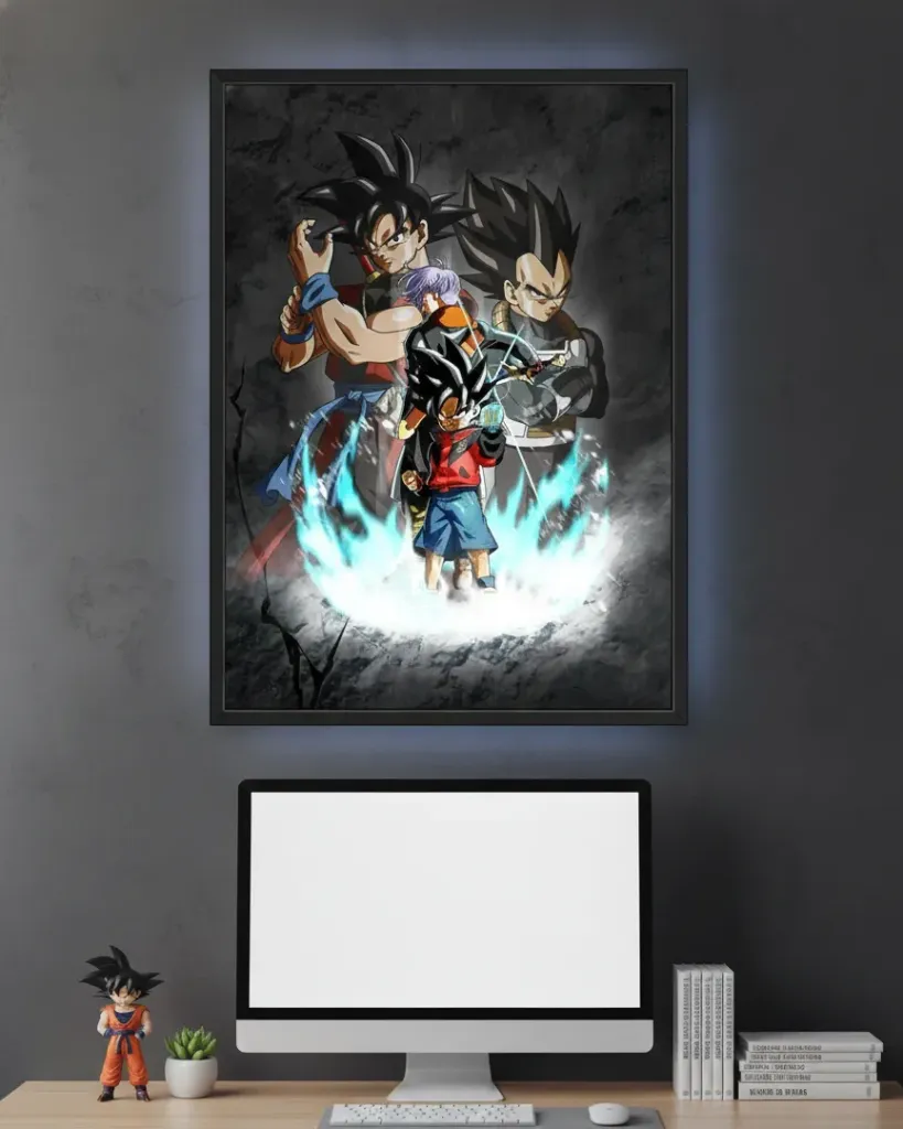 Dragon Ball Z: Heroic Legacy Print (A4 size)
