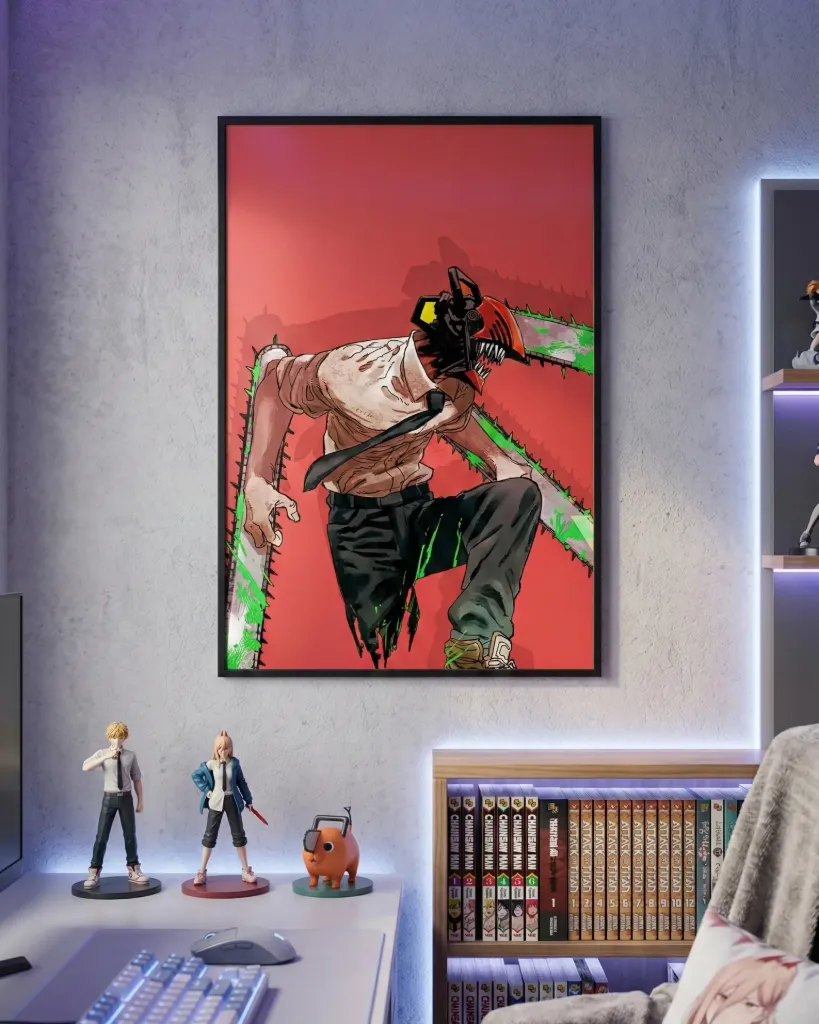 Chainsaw Man Unleashed (A4 size)