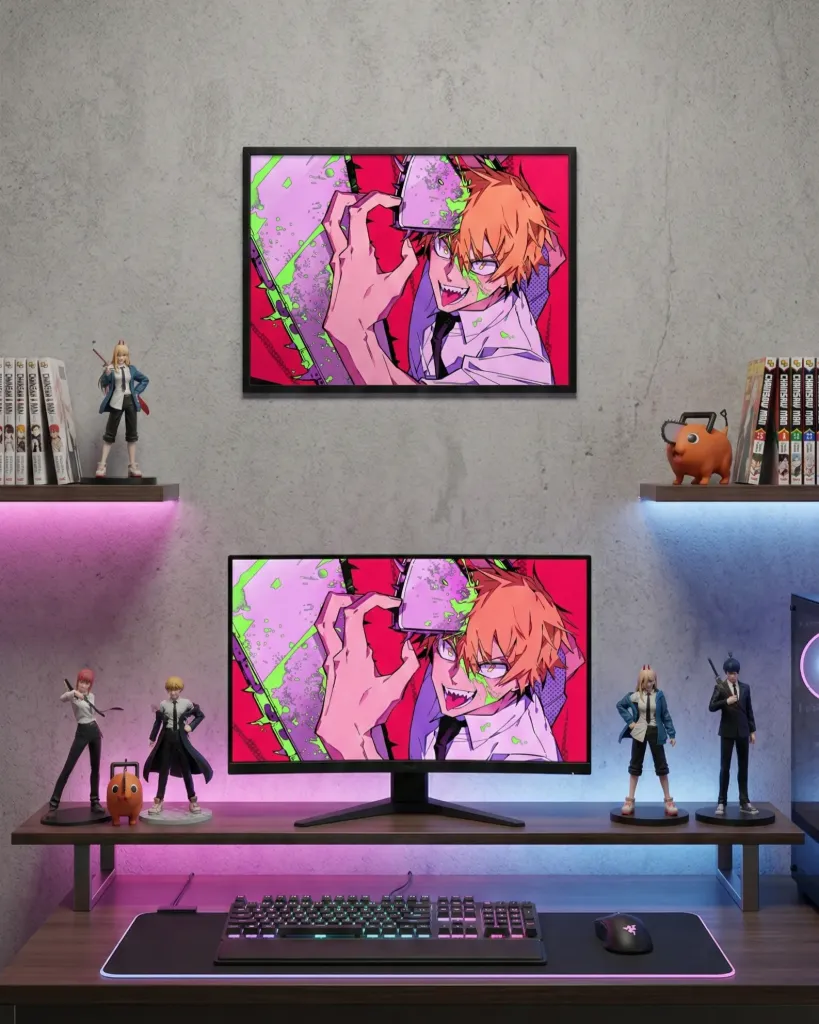 Denji's Transformation (A4 size)