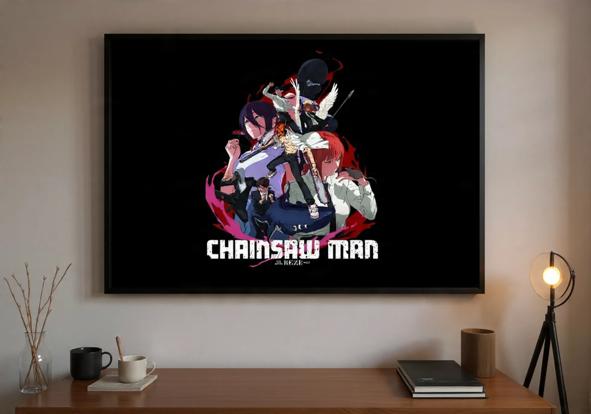 Chainsaw Man GroupShot (A4 size)