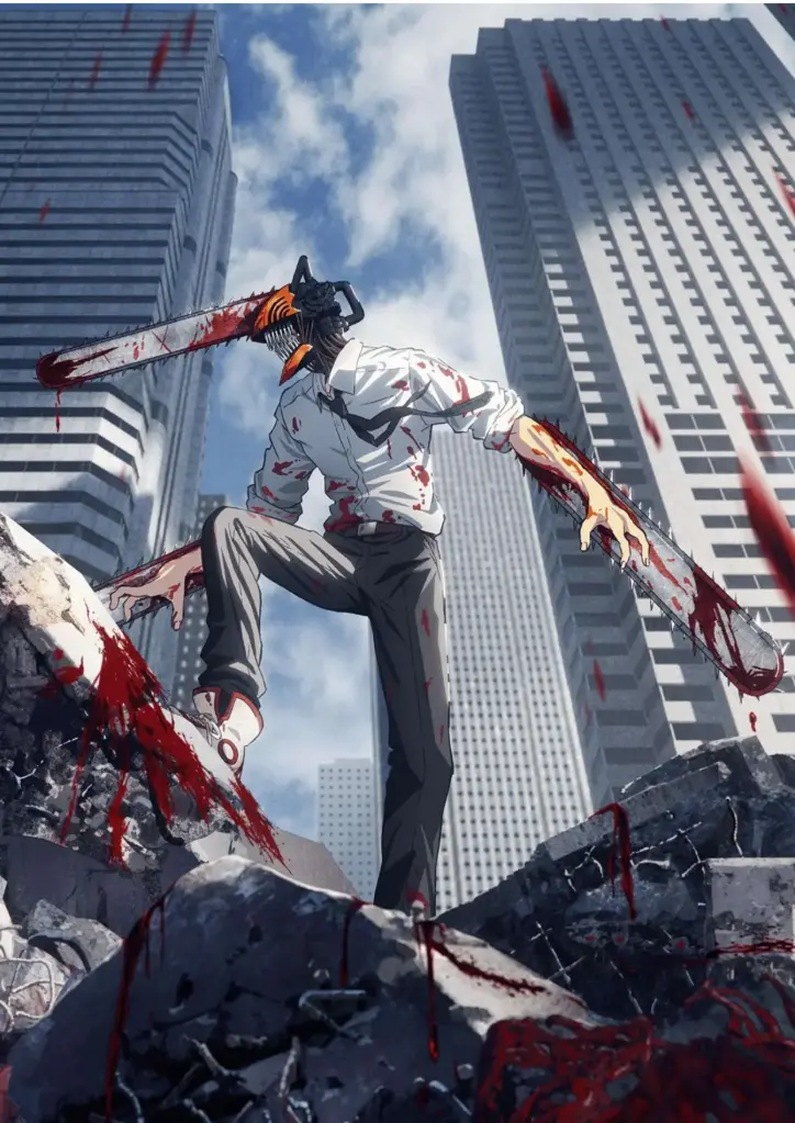 Chainsaw Man – A4 Size Metal Poster