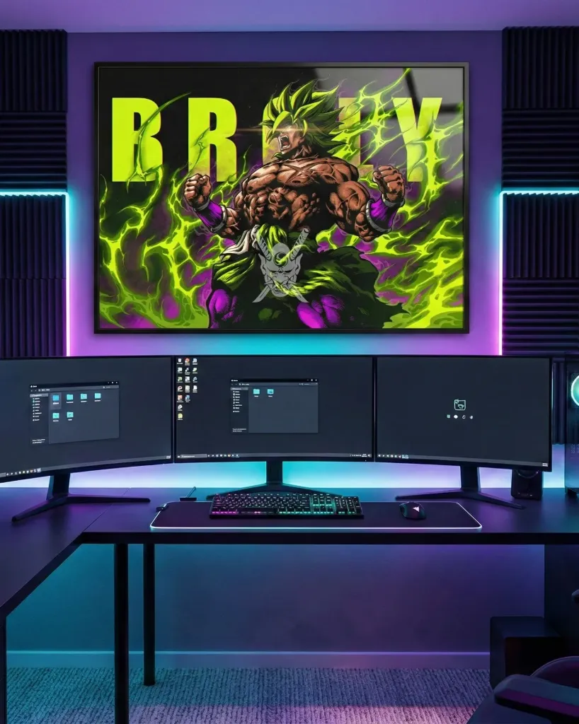 Dragon Ball Super: Berserker Broly Poster (A4 size)