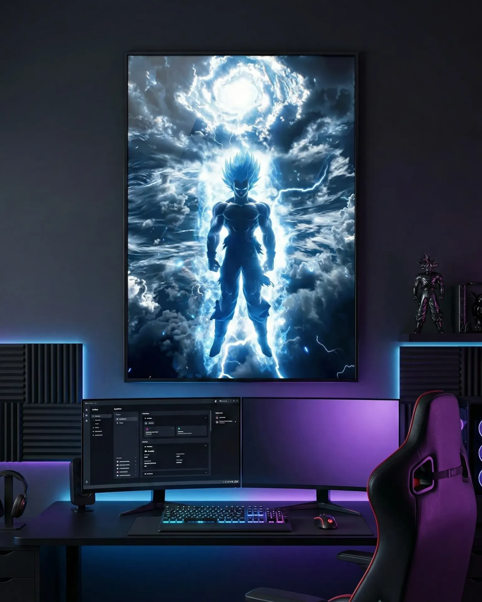 Dragon Ball Super: Azure Power Surge Poster (A4 size)