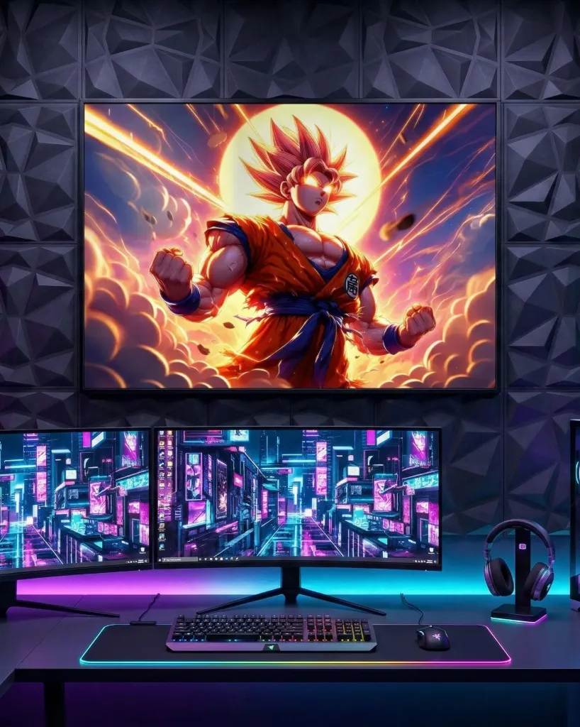 Dragon Ball Super: God Form Goku Poster (A4 size)