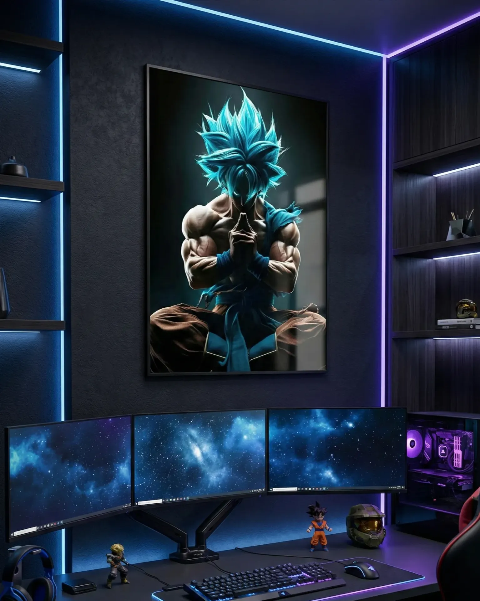 Dragon Ball Super: Azure Power Stance Poster