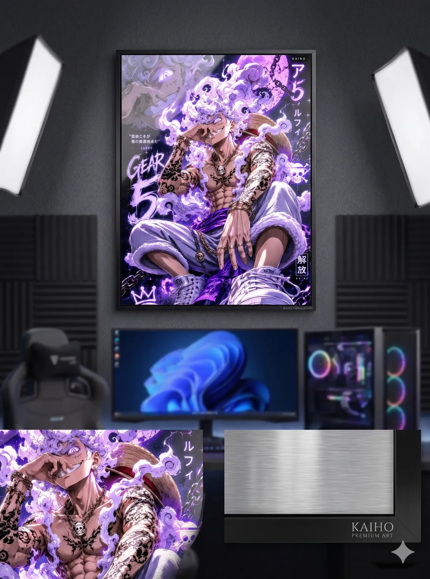Gear 5 Monarch: King of Liberation (A4 size)