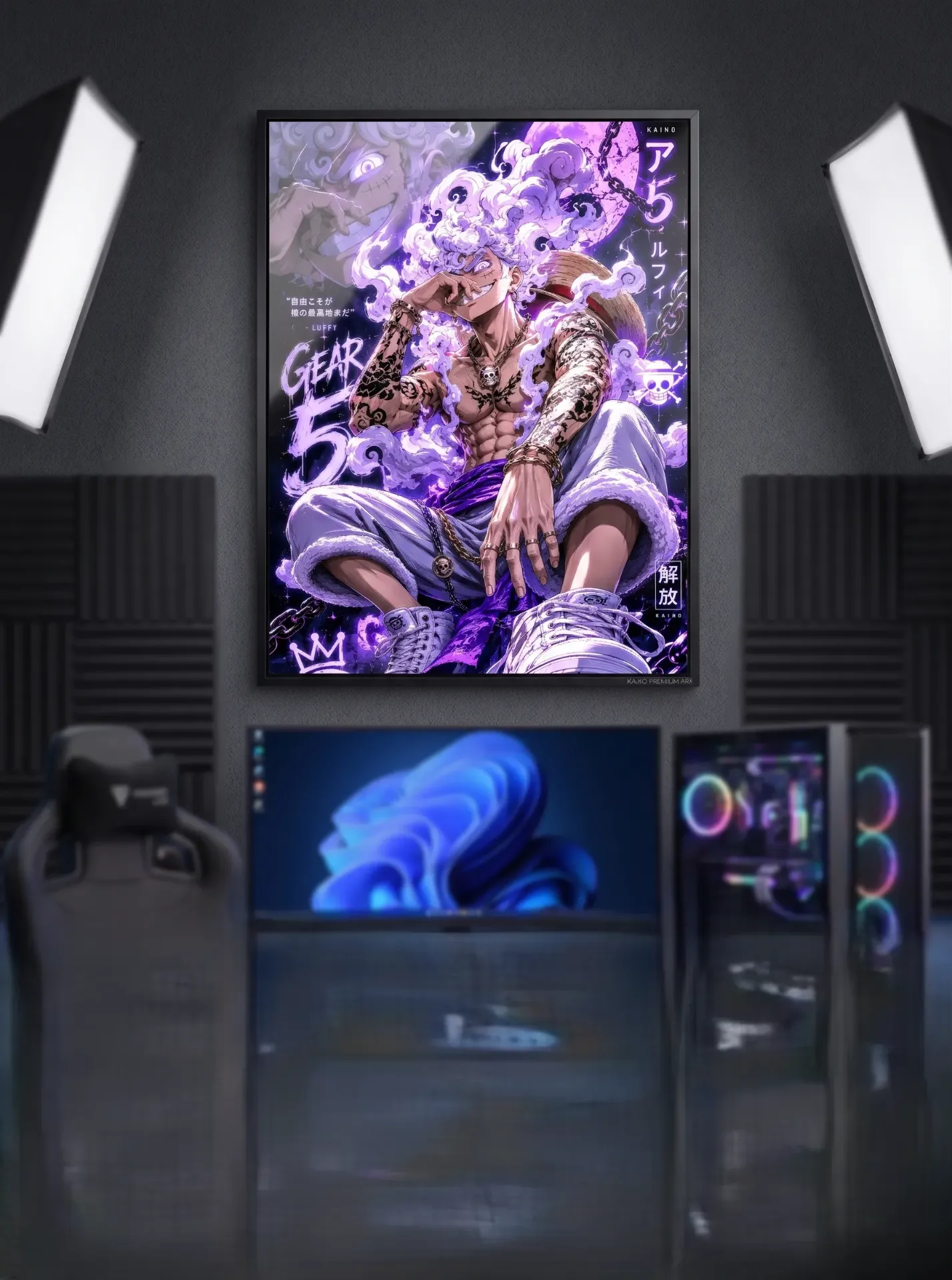 Gear 5 Monarch: King of Liberation (A4 size)