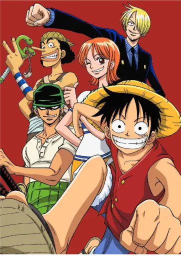 Setting Sail: The First Crew- One Piece A4 Size Metal Poster