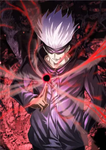 Gojo Satoru, Jujutsu Kaisen (Hollow Purple Technique) A4 Size Metal Poster 